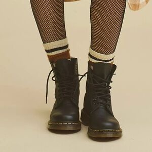 Dr. Martens 1460 Pascal Virginia Lace-Up Boots black size 7